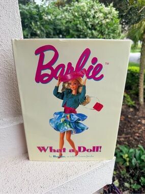 Barbie What a Doll Laura Jacobs 1994 First Edition Hardcover Fashion Book Mattel